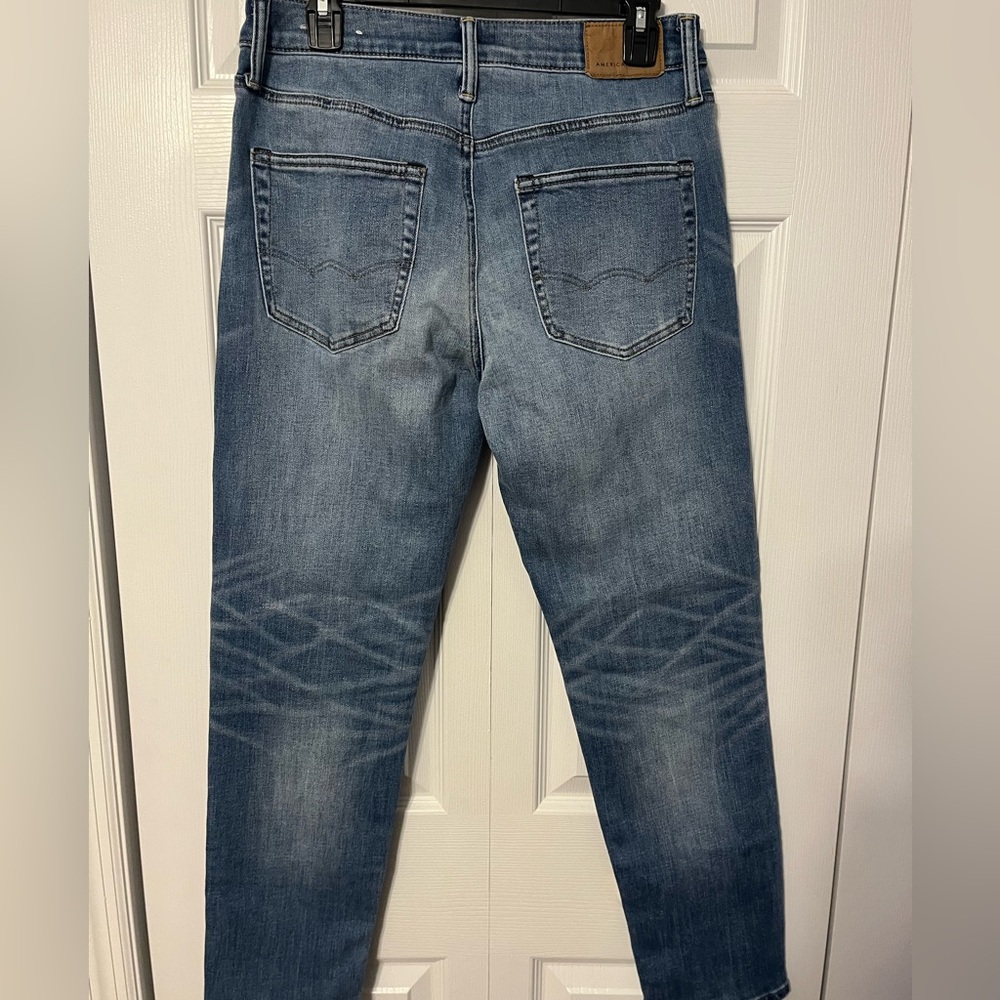 Aerie Men's Slim Fit Blue Jeans - Picture 2 of 5
